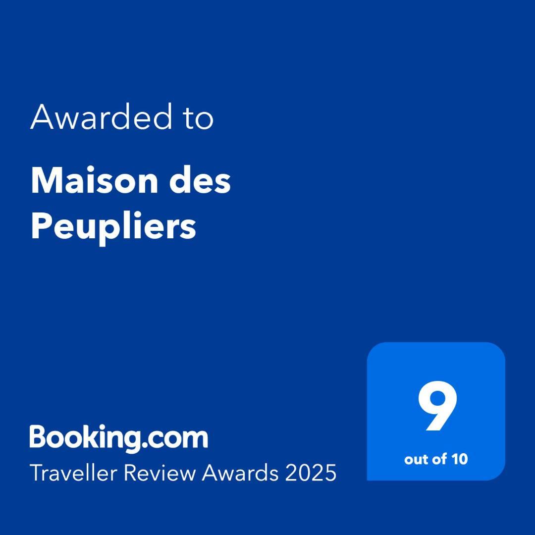 Maison Des Peupliers 邦迪 外观 照片